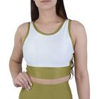 Top Feminino Vivame Glow Duo High Verde - 3322E