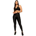 Top Fit Feminino Basic Nadador Preto Amplifit