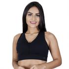 Top Fitness Feminino com Bojo Detalhe Elástico Listrado Nas Costas Orbis - Orbis Fitness