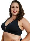 Top Fitness Nadador Feminino Plus Size Com Bojo Esportivo Roupa de Academia Suplex Alta Sustentação - CorpusFit Moda Fitness