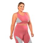 Top Fitness Sem Bojo Alta Sustentação Plus Size