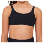 Top Infantil Menina Alto Giro Preto - 243550