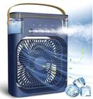 TOP Mini Climatizador de Ar Umidificador Ventilador Refrigeração - Ótimo para Pequenos Ambientes