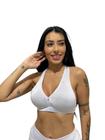 Top nadador feminino com bojo removível TB moda fitness academia e ginástica