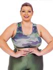 Top Plus Size Essencial Estampado Costa Nadador Conforto dia a dia