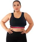 Top Plus Size Fitness Academia Nadador Bojo Treino Correr - CMB