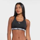 Top Puma Médio Impacto Fell It Bra Feminino - Top Esportivo - Magazine Luiza