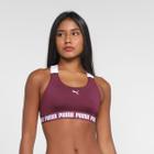 Top Puma Médio Impacto Fell It Bra Feminino