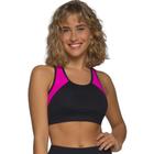 Top Selene Fitness Com Recorte Cirre e Bojo Feminino