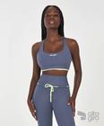 Top Sport Whay Of Life Alto Giro Azul Denim