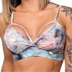 Top Strappy Marble Exclusivo Moving - Moving Fitness