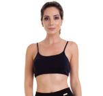 Top suplex light com bojo removível preto best fit