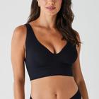 Top Sutop Cropped Sport Sem Bojo e Aro Decote em V Liz 71303