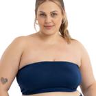 Top Tubo Faixa Sem Alça Com Elástico Plus Size Fitness 3035.c1