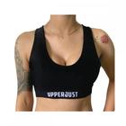 Top Upperjust Black Elastic - Cross Training Fitness