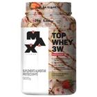 Top Whey Mais Sabor - Chocolate Branco com Morango - Whey Gourmet - 900g - Max Titanium