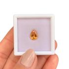 Topázio Imperial Laranja Gota 3,02ct