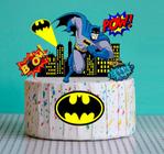 topo de bolo Batman Monte Você Mesmo