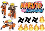 Topo Bolo E Tropper De Doces Naruto Akatsuke Personalizado