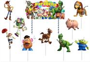 Topo de bolo Toy Story 10 peças - produto artesanal