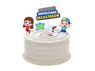 Festa Baby Shark - Kit Topo de Bolo Espeto 2 Anos - Festas da 25