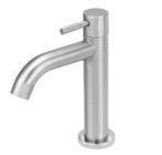 Torneira Aço Inox Escovado Lavatório Mesa Baixa 1/4v - Modelar