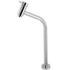 Torneira Alta Link Cromada Banheiro Lavabo Lavatório Metal Inox 1/4 Cuba