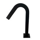 Torneira Banheiro Lavabo Lavatório Slim Tube Quadrada Baixa Preto Fosco Black Matte 1/4v Metal Premium PMX
