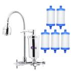 Torneira Com Filtro Cozinha Parede Gourmet + 4 Refil Extra