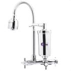 Torneira Com Filtro Cozinha Parede Gourmet Abs 1/4 de Volta