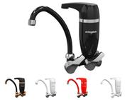 Torneira de Cozinha Com Filtro Bica Móvel de Parede Um Quarto de Volta Premium Acquabios