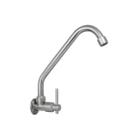 Torneira De Cozinha Fixa Parede Metal Cromado Com Arejador - Soft Inox