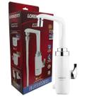 Torneira Elétrica Essence Parede Eletrônica 220v 5500w Branco Cromado Lorenzetti