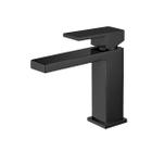 Torneira Faucet Black Banheiro Metal Luxo