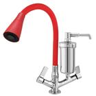 Torneira Filtro Cozinha Bancada Gourmet Red 2186 C-65 - Alpha Hidrometais