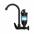 Torneira Filtro Cozinha Parede ABS 1/4v Preta 2167 Monoc Preto