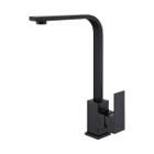 Torneira gourmet quadrada black com misturador monocomando - Stillus Home