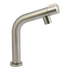 Torneira Link Aço Inox Escovado Lavatório Mesa 1/4V