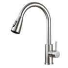 Torneira Misturador Cozinha Gourmet Monocomando Extensível Para Bancada Preto Cromado