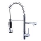 Torneira Misturador Inox Gourmet,cozinha Bancada com Ducha Linha Inox Cromada Grascan Cromado