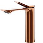 Torneira Misturador Para Banheiro 100% metal Premium Berlim Rose Gold