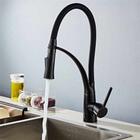 Torneira Para Cozinha Bancada Gourmet Misturador Monocomando Ducha Flexível Preto Fosco - FG2044PT