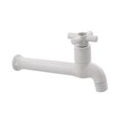 Torneira Reta Pia Parede Fixa Abs Branco 18Cm Slim 1/4 V