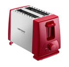 Torradeira Inox Red Ejeção Automática 6 Níveis de Temperatura 620W 220V Lenoxx