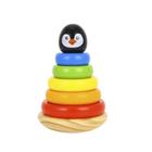 Torre de empilhar Pinguim - Tooky Toy
