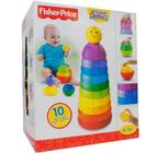 Torre De Potinhos Coloridos Fisher Price - Mattel W4472 - Fisherprice