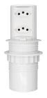 Torre De Tomada POP Suporta 16A Plugs 10A 16A 20A - Cozinha - Branco Branca Multiplug Extensão Antichoque Retrátil Embutir Sobrepor Bancada ou Móvel