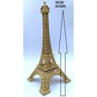 Torre Eiffel Paris decorativa NA  Cor Dourada - Tamanho Grande 18 Cm NÃO É A PEQUENA DE 10CM - DECORAÇÃO