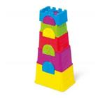 Torre Maluca Brinquedo Educativo 10 Peças Empilhar Tateti