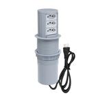 Torre Multiplug Automático 3 Tom 10a + Carregamento Indução - CONNECT CAIXA TOMADA